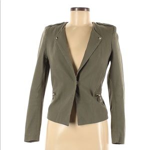 H&M. Military green blazer. 2.